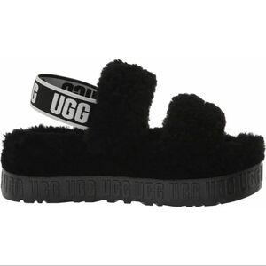 Ugg Oh Fluffita Platform Slippers Size 8